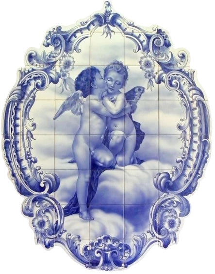 Angel tile mural PT427