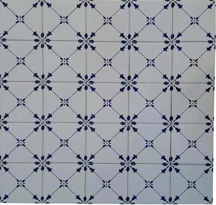 Hand Painted Indoor/Outdoor Portuguese Tiles | Ref. PT604
