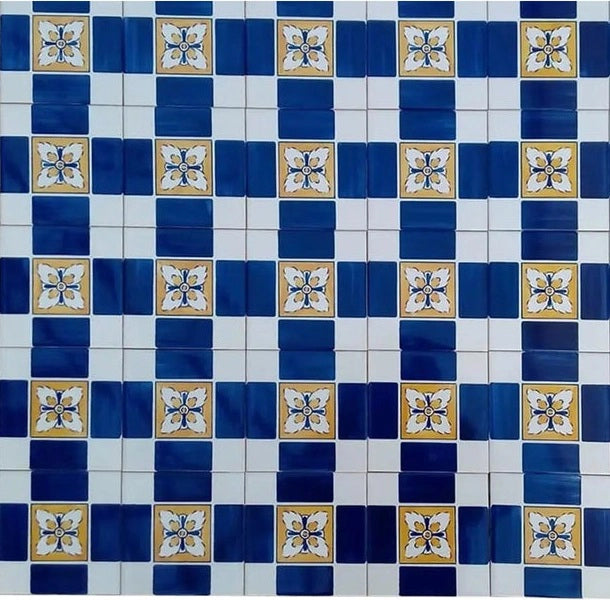 Hand painted Portuguese tiles PT608