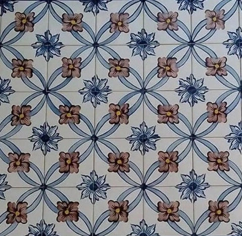 Hand painted Portuguese tiles PT610