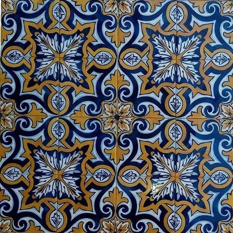 Hand painted Portuguese tiles PT602