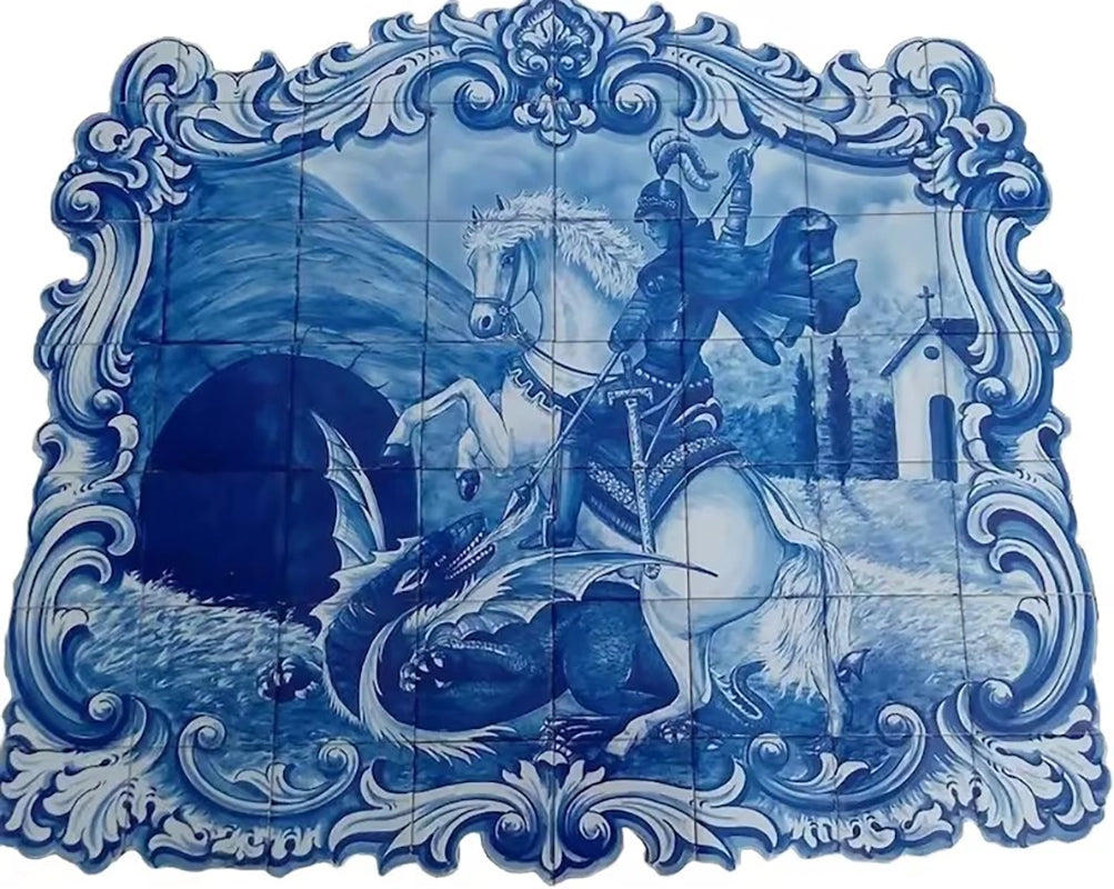 Saint George Tile Mural